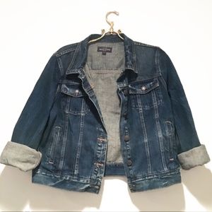 J.Crew Indigo Denim Dark Wash Jacket NWOT